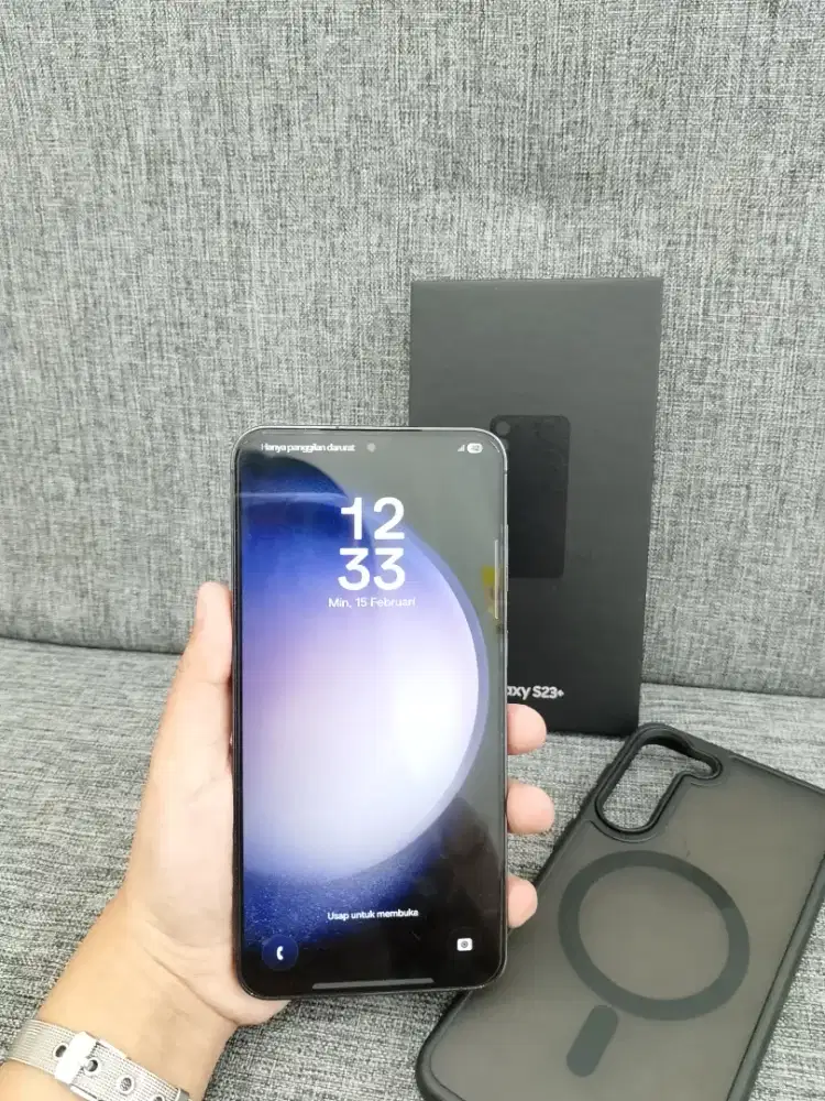 Samsung S23 Plus 8/256 Fulset ori resmi sein no minus