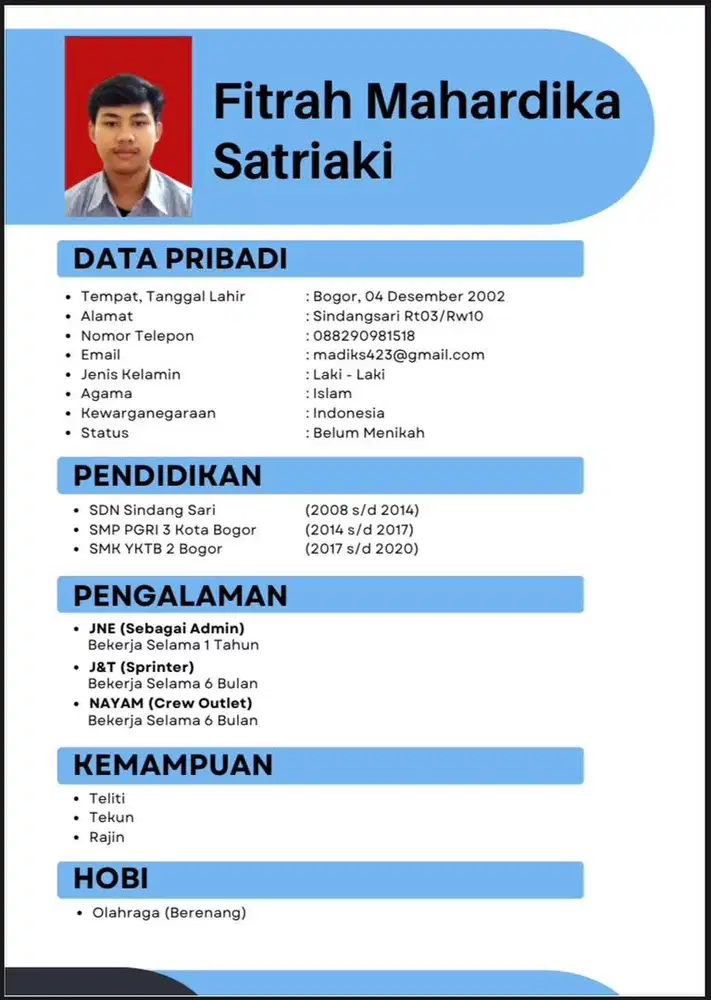 Mencari Lowongan Pekerjaan