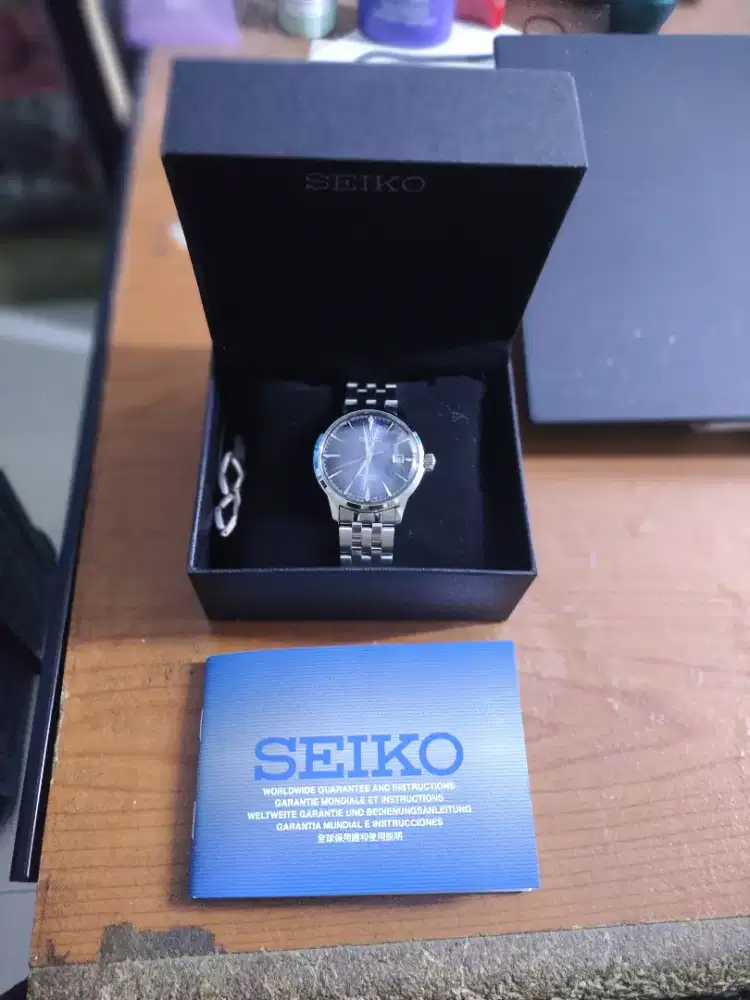 SEIKO Presage Cocktail Bluemoon Automatic SRPB41J1 (Discontinue)