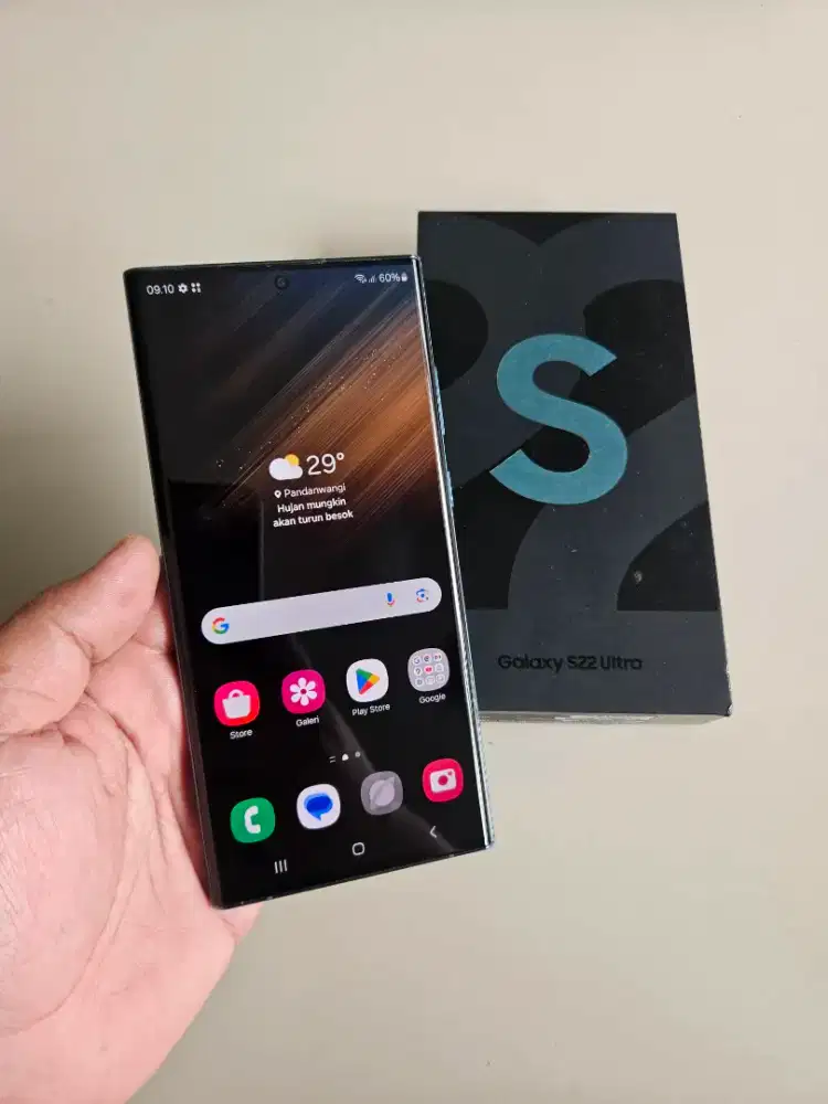 Samsung S22 Ultra 5G 12/256 SEIN Resmi Indo Fullset Normal Murah