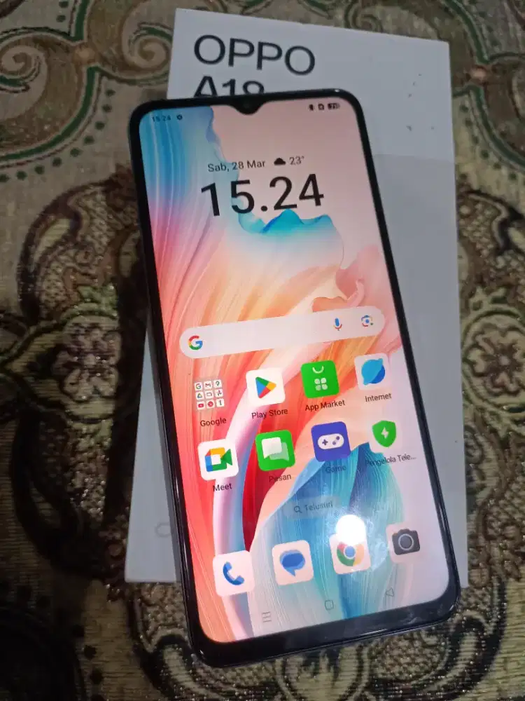 Oppo A18.. 4+4/128.. fulset jamin murrah