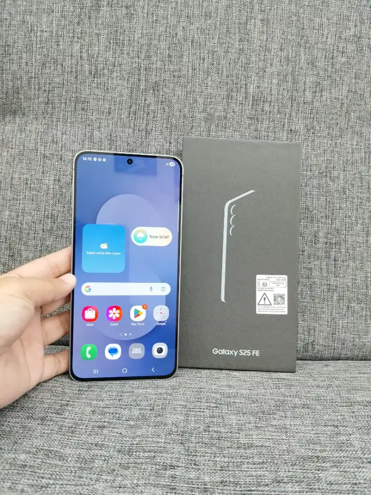 Samsung S25 FE 8/256 Fulset ori resmi sein no mins mulus garansi