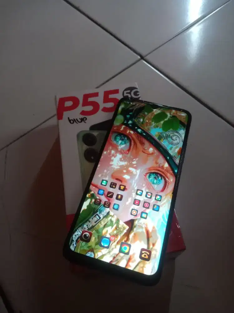 Itel P55 5G blue