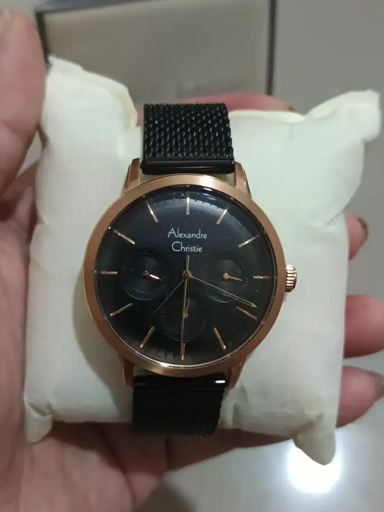Jam Tangan Pria Alexandre Christie 6570 Ori Second Murah Lengkap NEGO