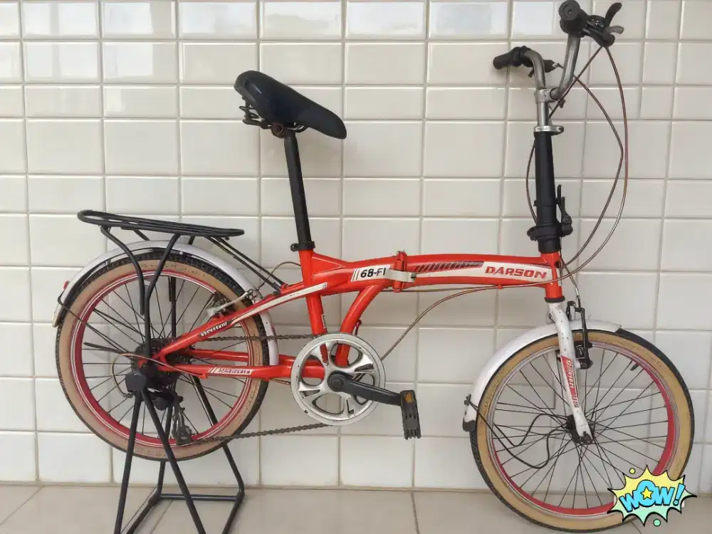 Sepeda lipat ukuran 20 bekas