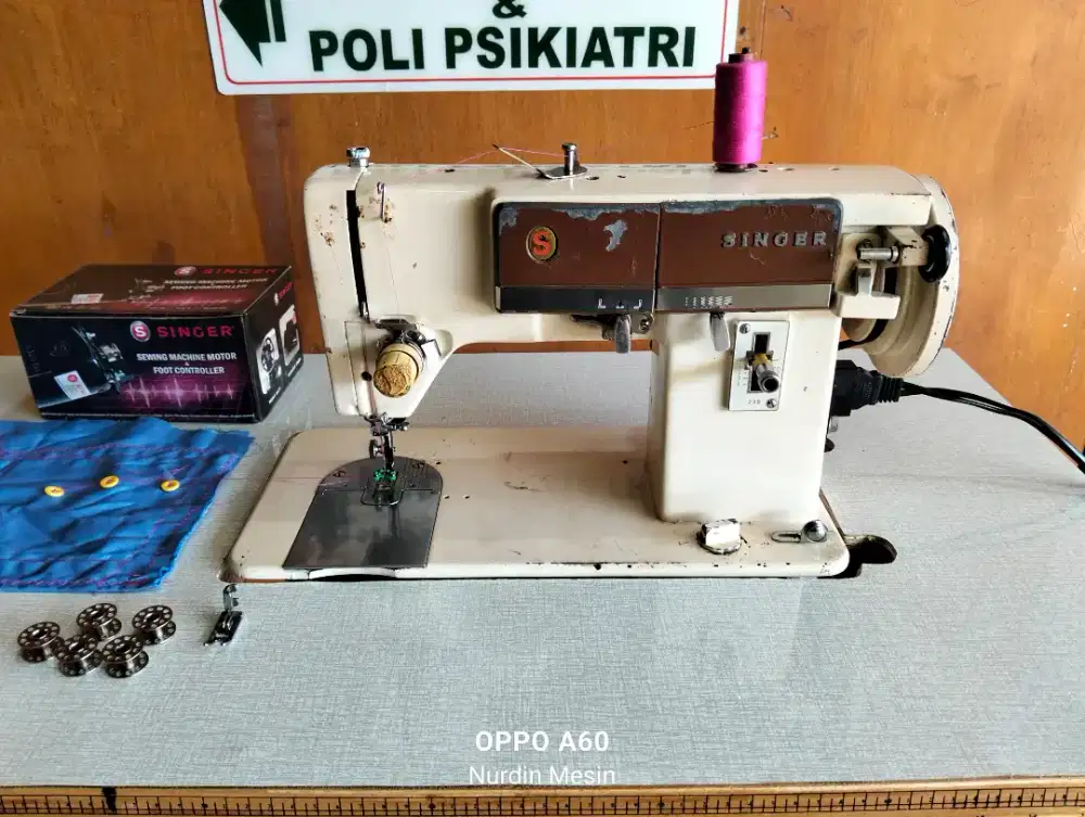 Mesin jahit Multifungsi SINGER original komplit siappakai garansi 1thn
