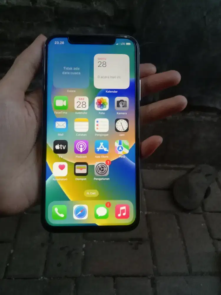 iPhone x 256 silver