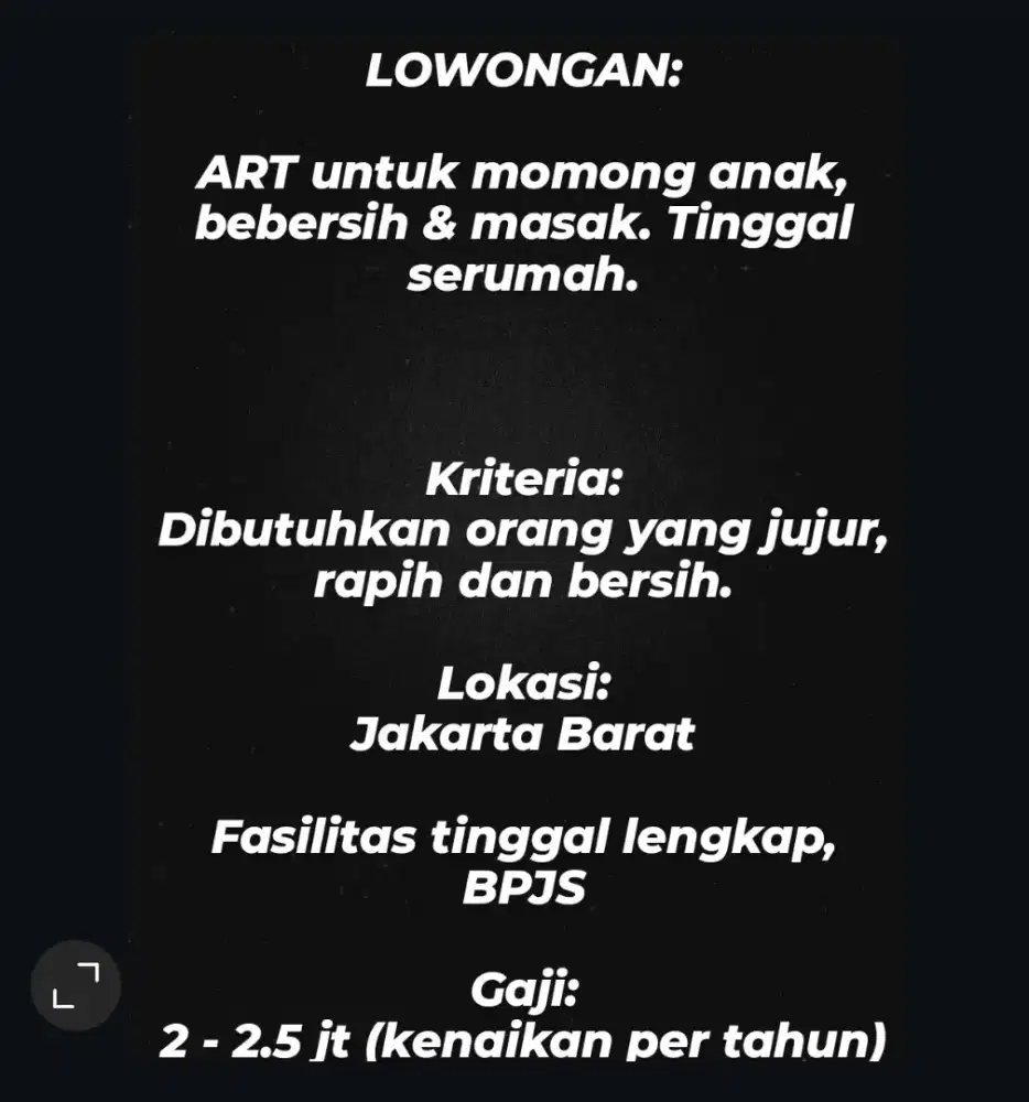 ART JAKARTA BARAT