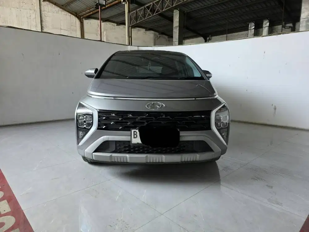 Low km 20rban Hyundai Stargazer Prime AT ( Matic ) 2023 Abu muda Mulus