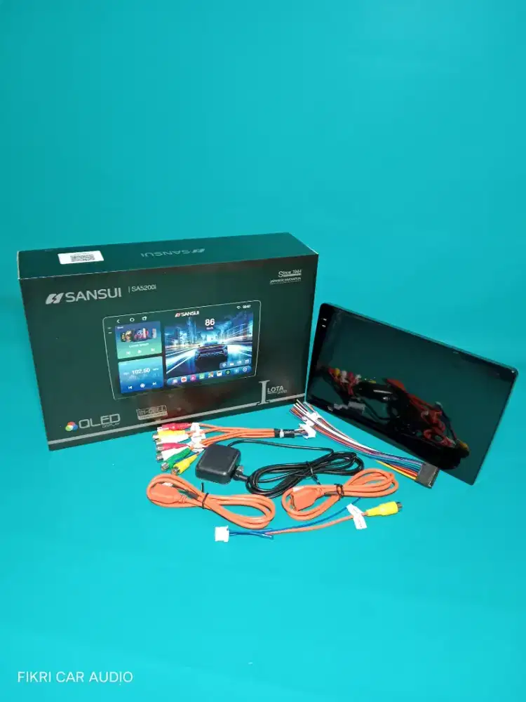 Head Unit Android SANSUI I LOTA IN-CELL RAM 2/64 9 OS12 Carplay QLED