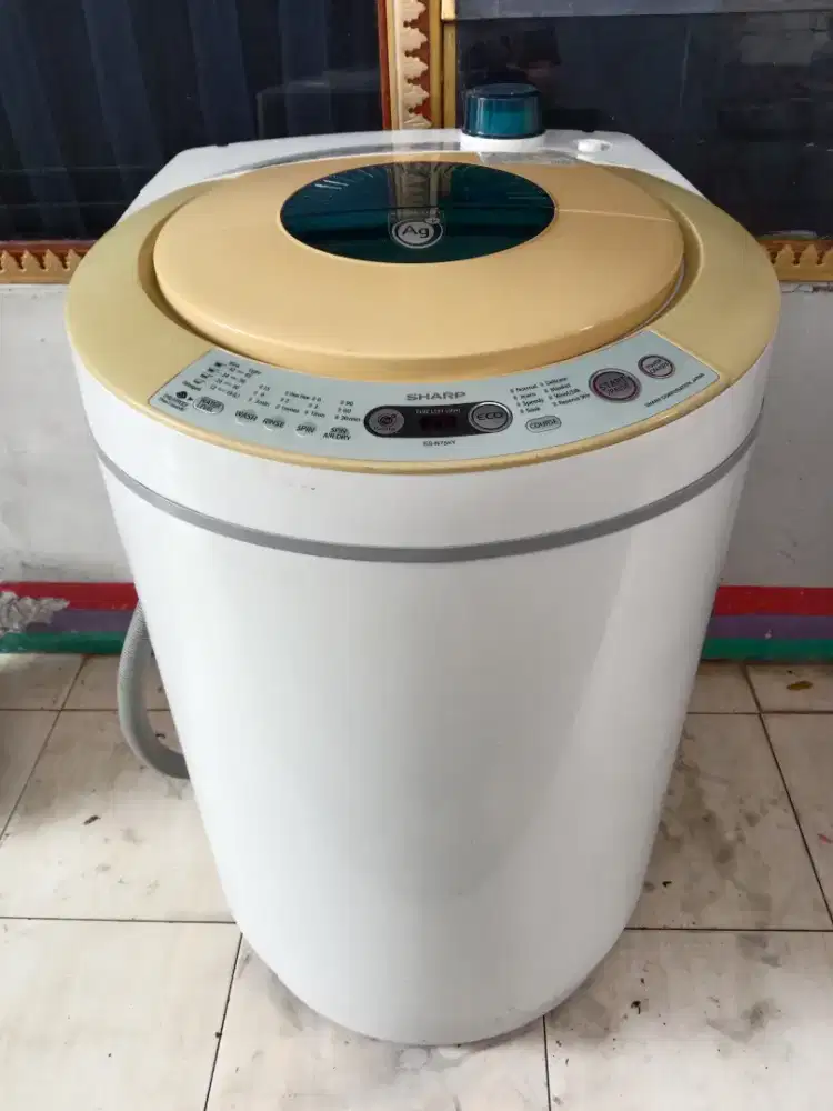 jual mesin cuci 1 tabung 8kg digital/otomatis siap pakai