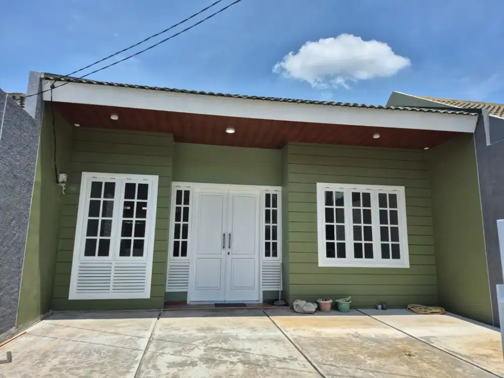 Rumah Full Renovasi Total Griya Loka BSD Unit Gress Siap Huni