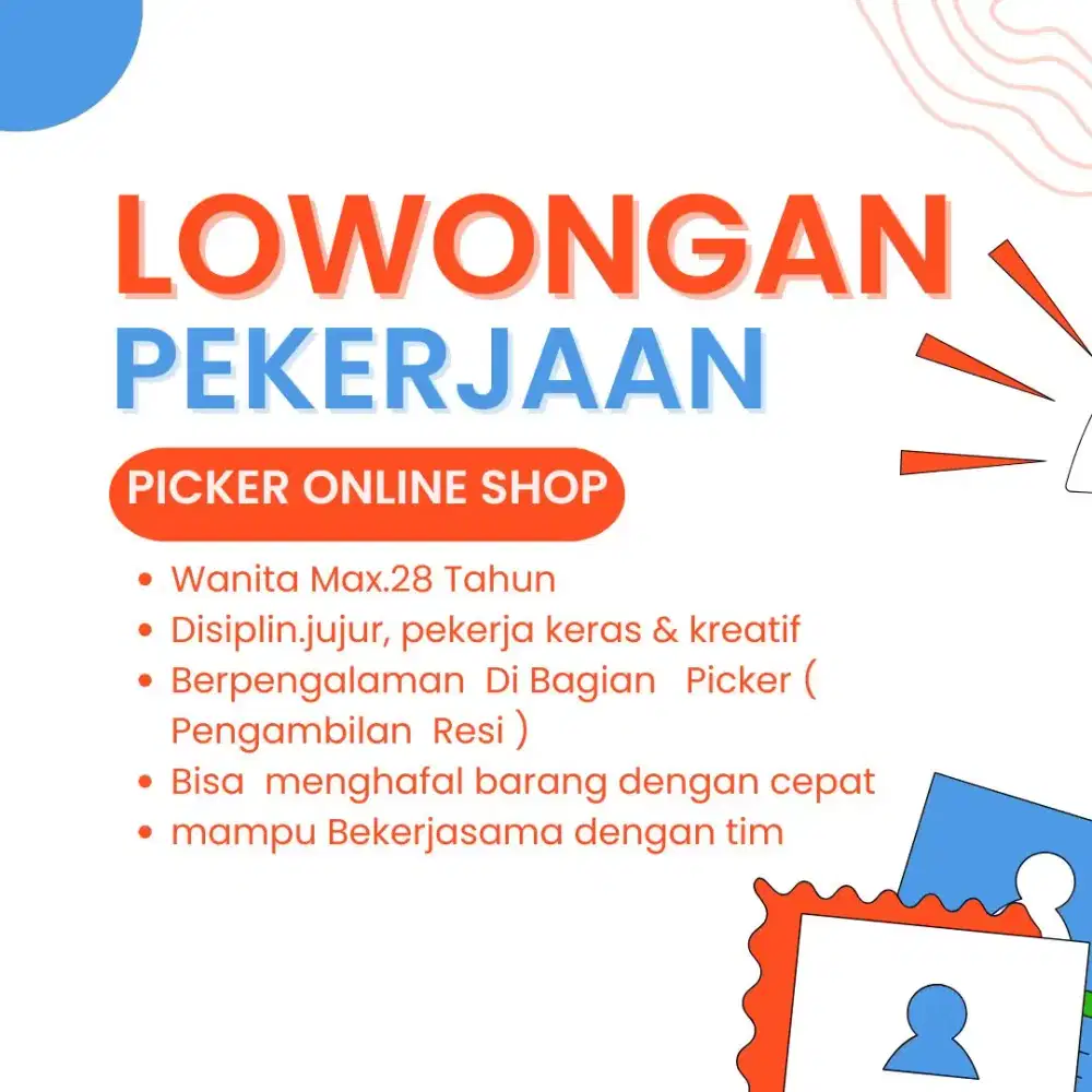 LOWONGAN PIKER ONLINE SHOP