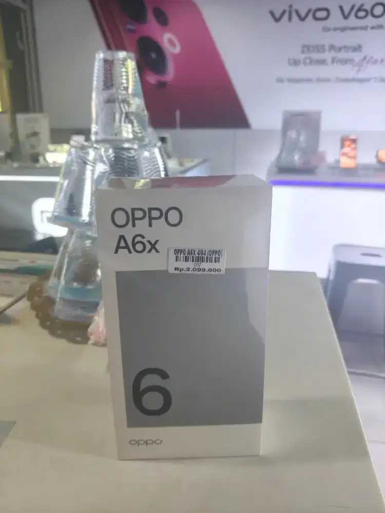 Oppo A6x 4/64 garansi resmi 1tahun Atlantis dahsyat