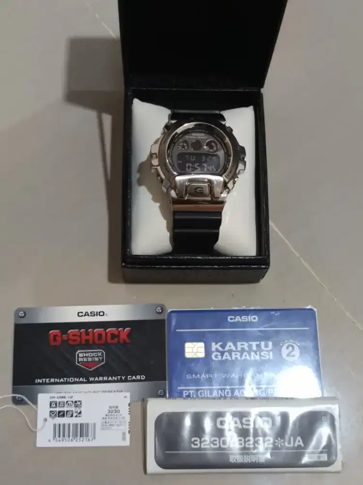 Jam Tangan Pria G-Shock GM6900 Ori JEPANG Second Lengkap Mulus