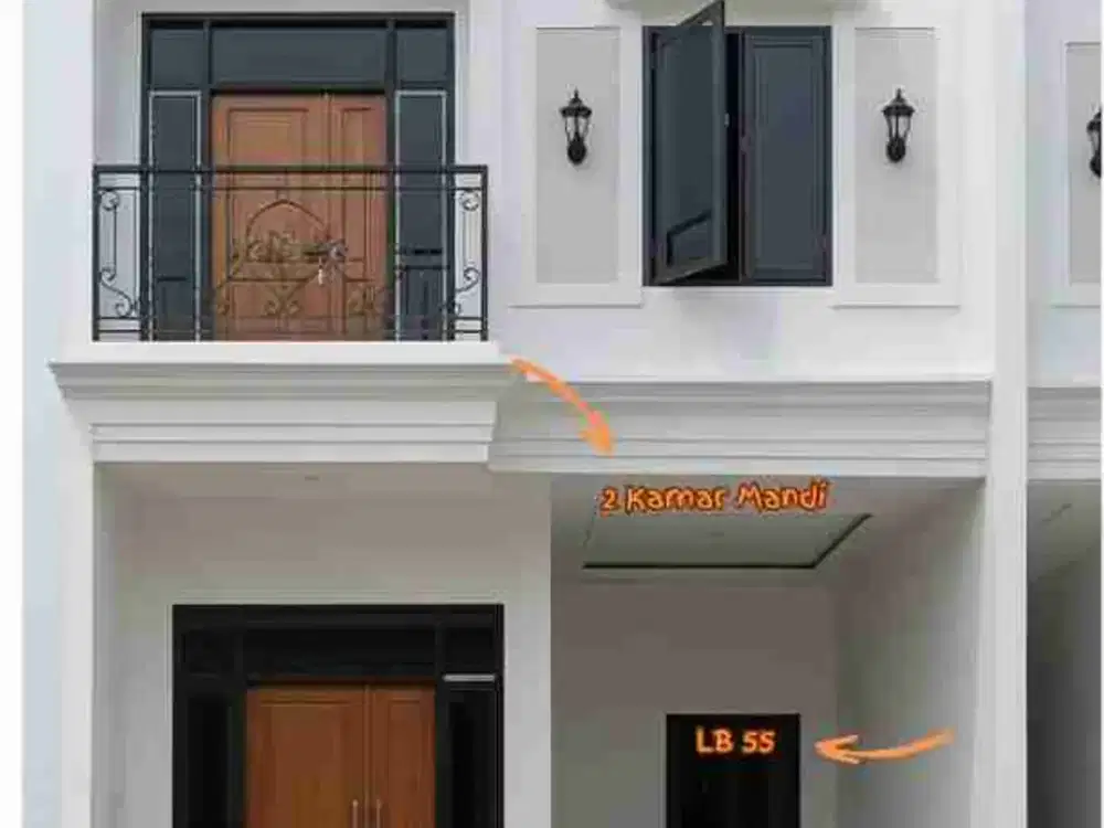 Dekat Jl Raya Kahfi 2, Stasiun Lenteng Agung, Dekat banyak sekolah & kampus Rumah baru strategis, nyaman terjangkau Jagakarsa Jakarta Selatan