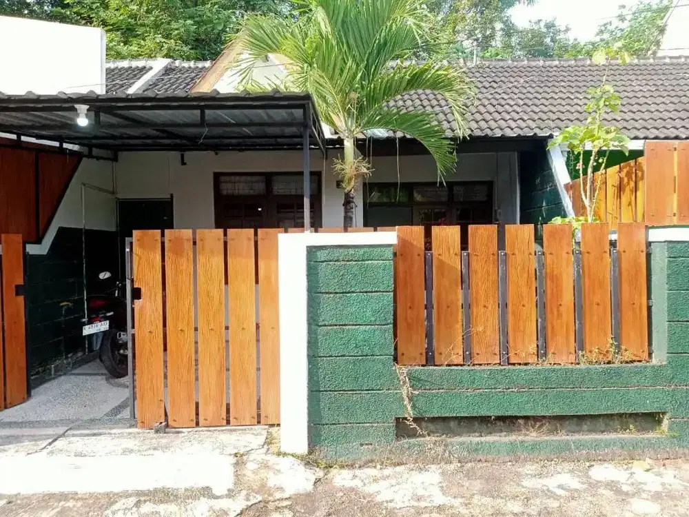 Dikontrakkan Rumah Minimalis nan Asri