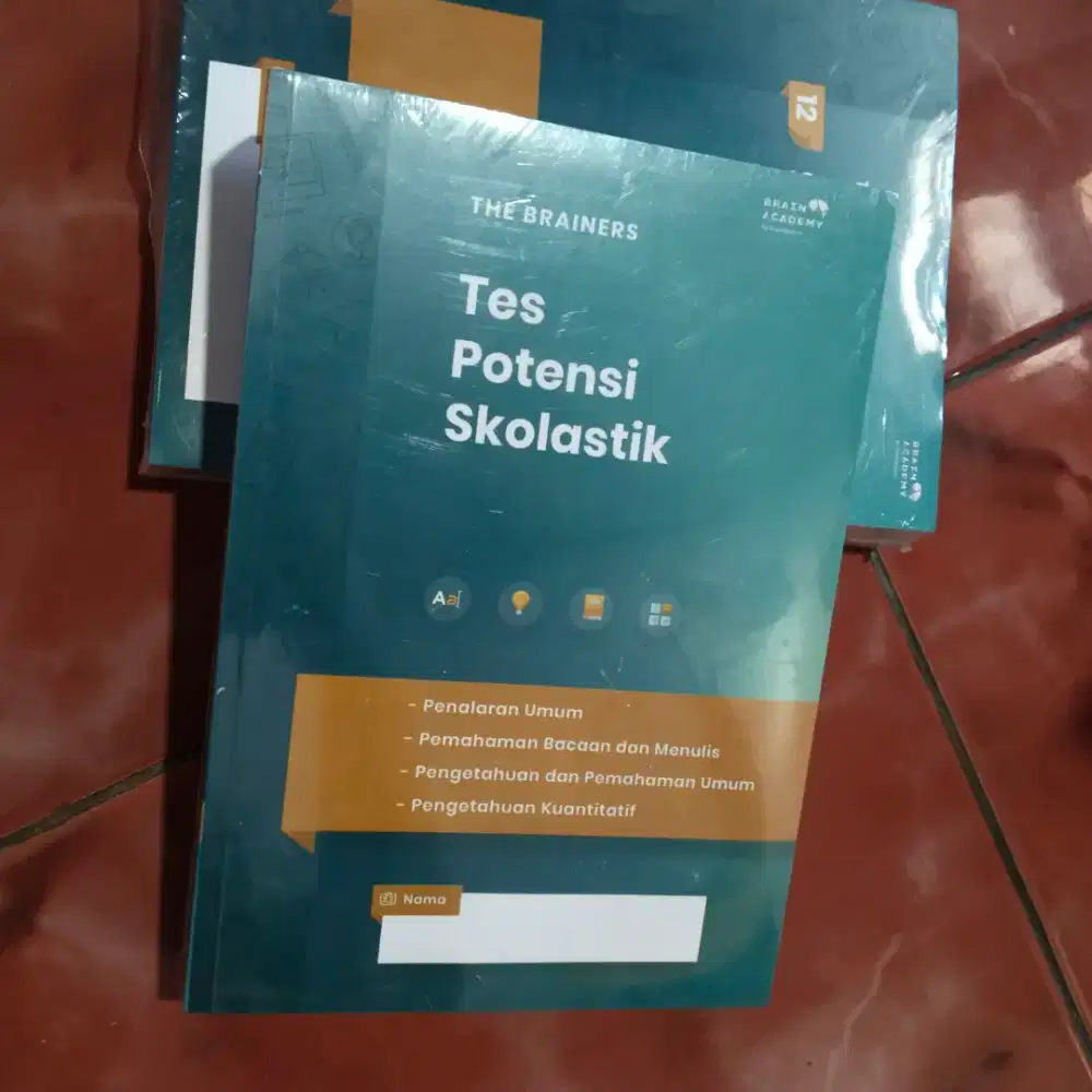Buku Tes Potensi Skolastik | Buku Brain Academy