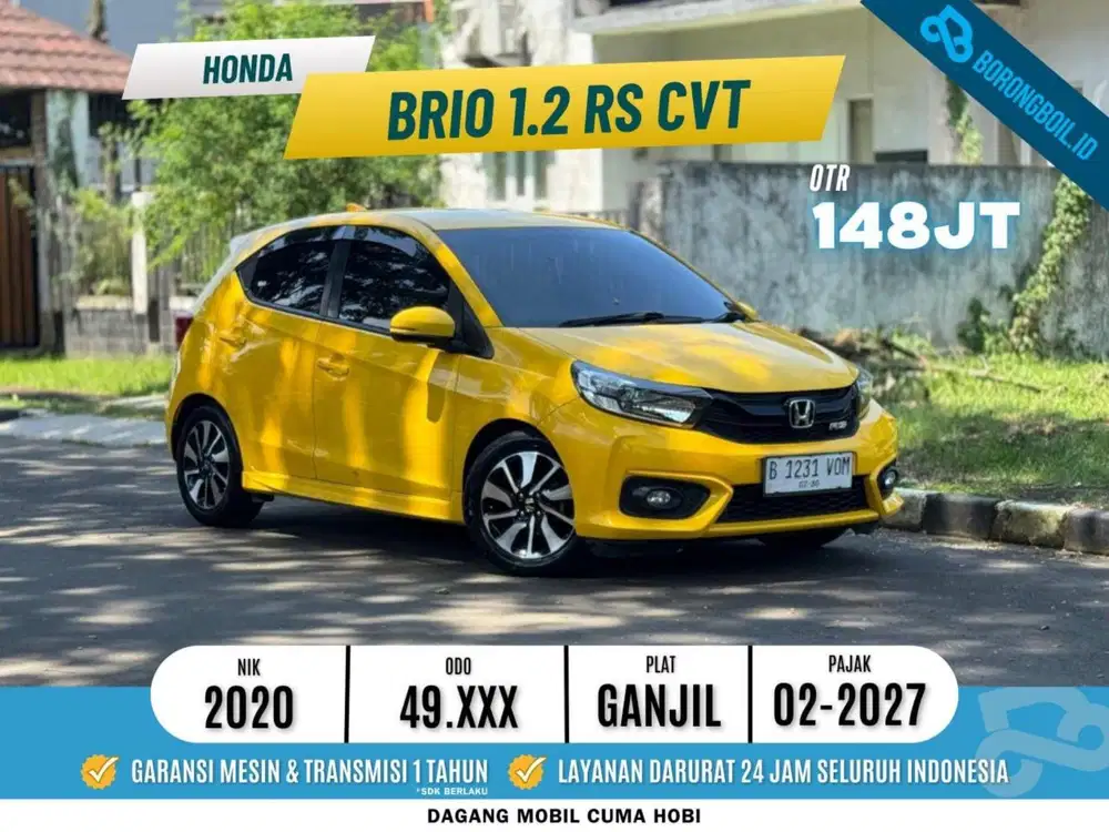 TDP 5 JT Honda Brio RS 1.2 CVT 2020
