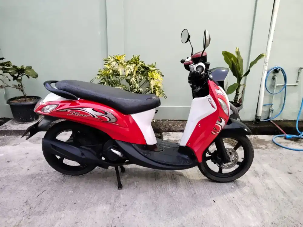 Yamaha Fino F1 tahun 2014 pajak panjang plat 2028 siap pakai
