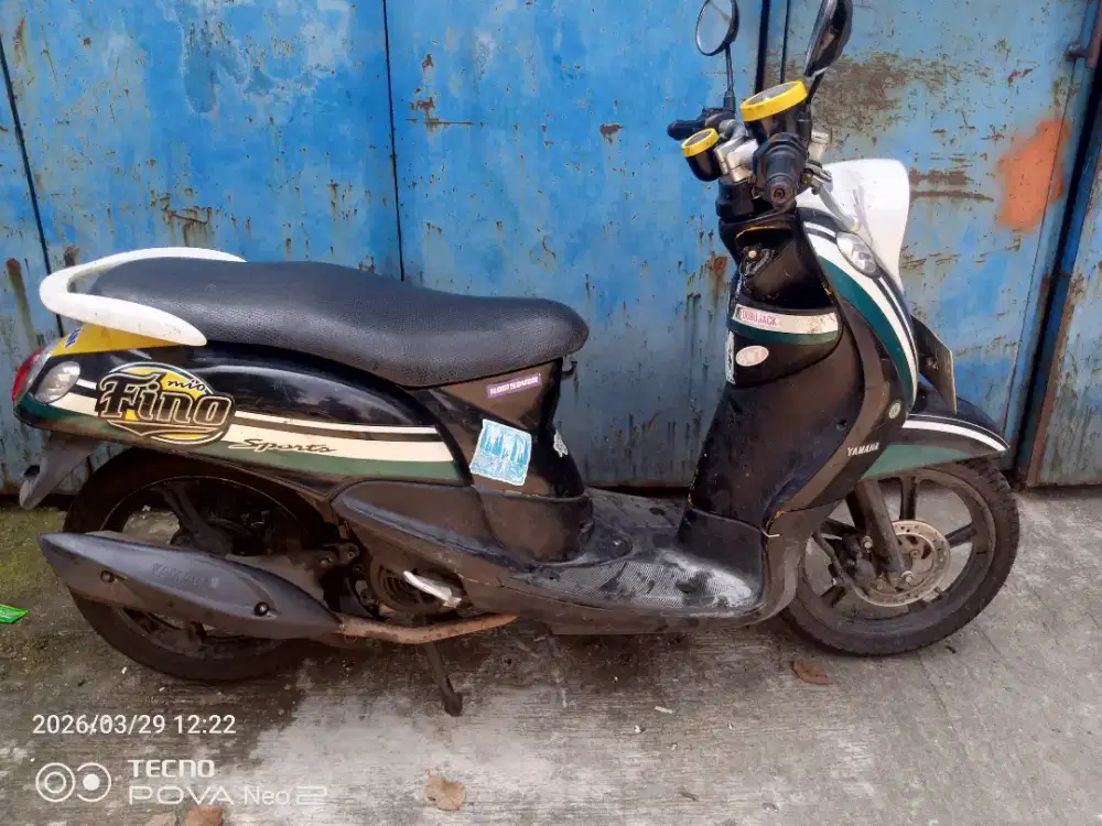 Yamaha Fino karbu thn 2013 surat lengkap
