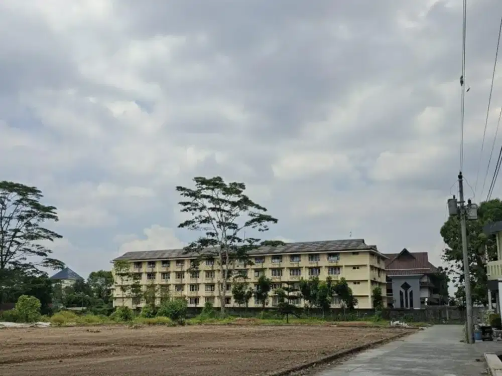 Tanah Jogja Samping Kampus UII, Siap Bangun dan Legalitas SHM Pekarangan