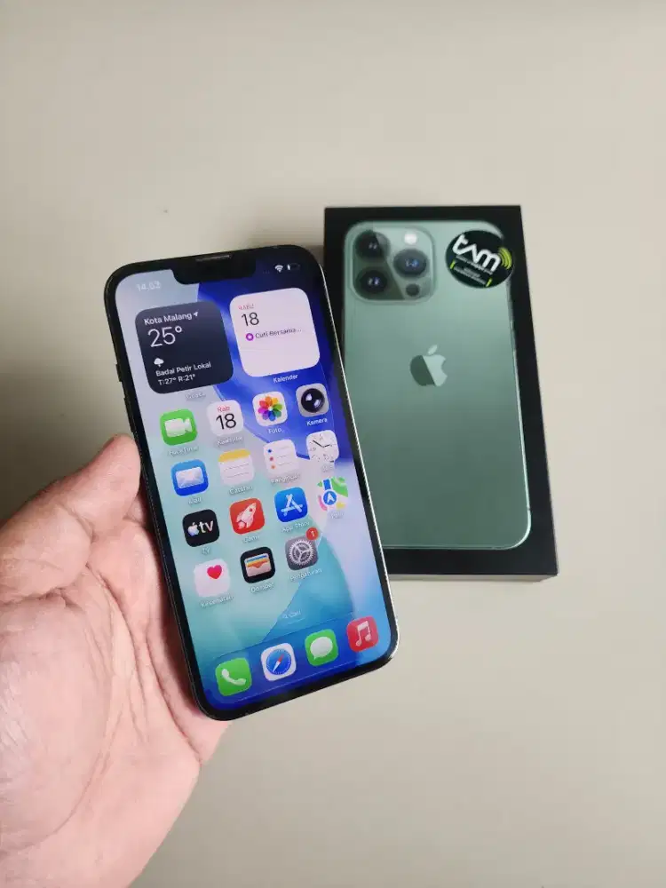 iPhone 13 Pro 256gb iBox Resmi Indo Fullset Normal Murah