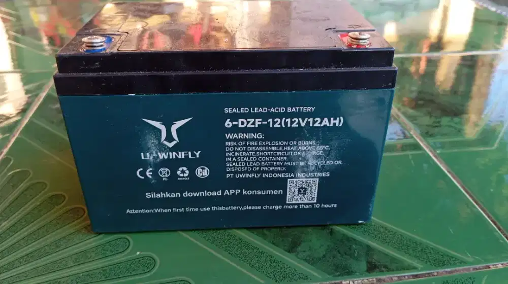 Aki sepeda listrik u winfly