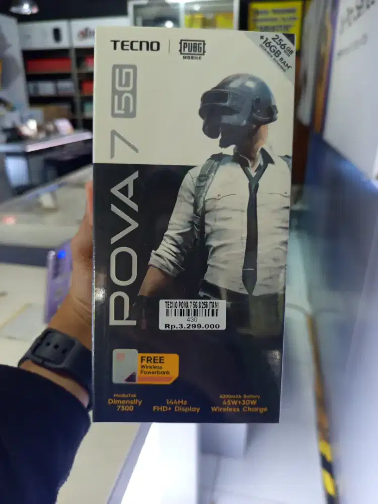 TECNO POVA 7 5G 8/256 GB READY STOCK DI ATLANTIS JEMPONG