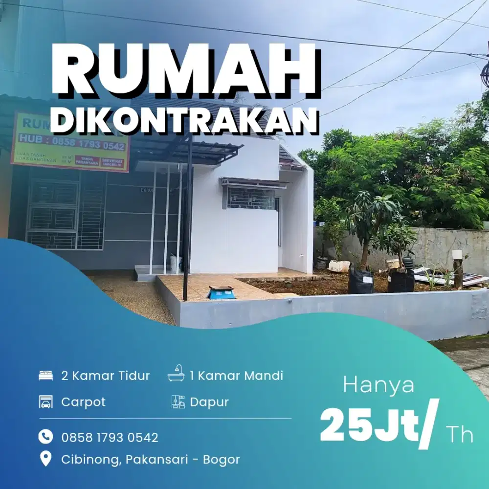 DIJUAL/KONTRAKAN RUMAH DEKAT STADIUN PAKANSARI