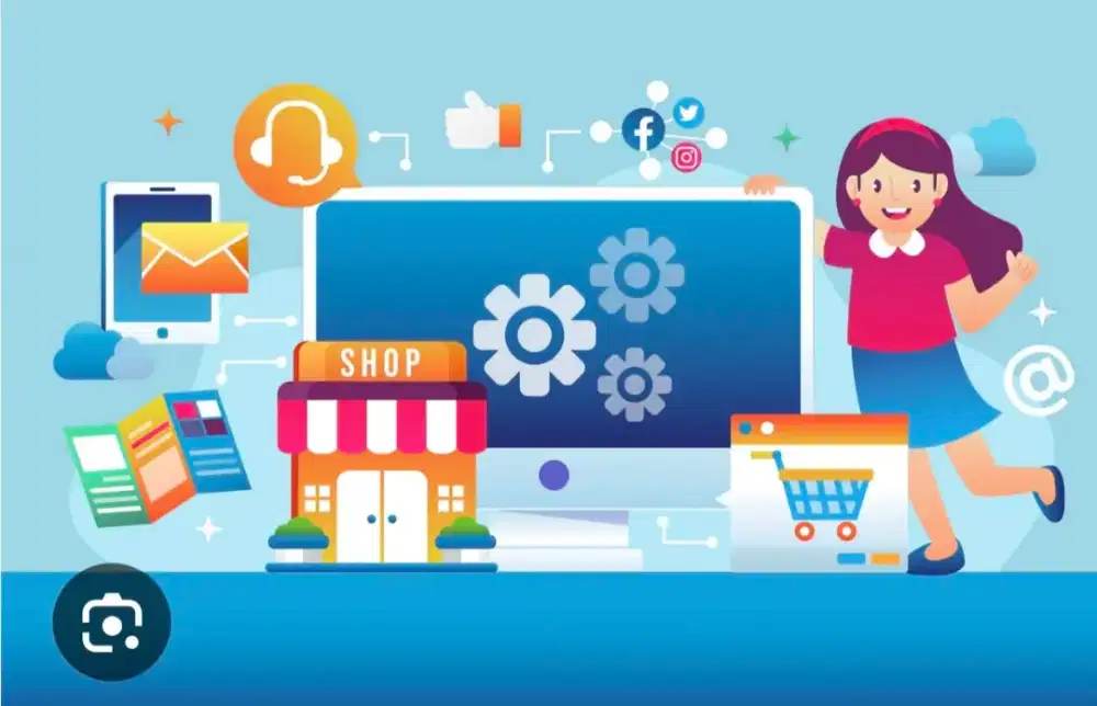 Masih diperlukan host live toko online & admin paking,area gununganyar