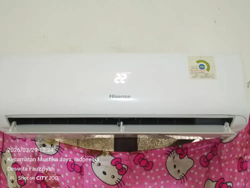 Jual AC 1/2 PK merek hisense