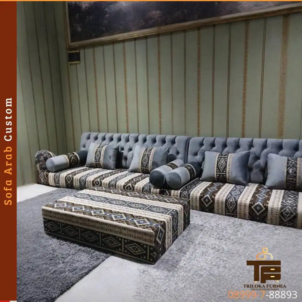 Sofa Arab - Auto jadi Sultan, Vibes rumah Langsung Naik Level