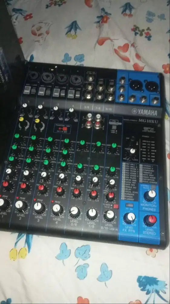 MIXER ORIGINAL YAMAHA MG10XU YAMAHA MG 10XU ORI 4 CHANNEL MG 10 XU.