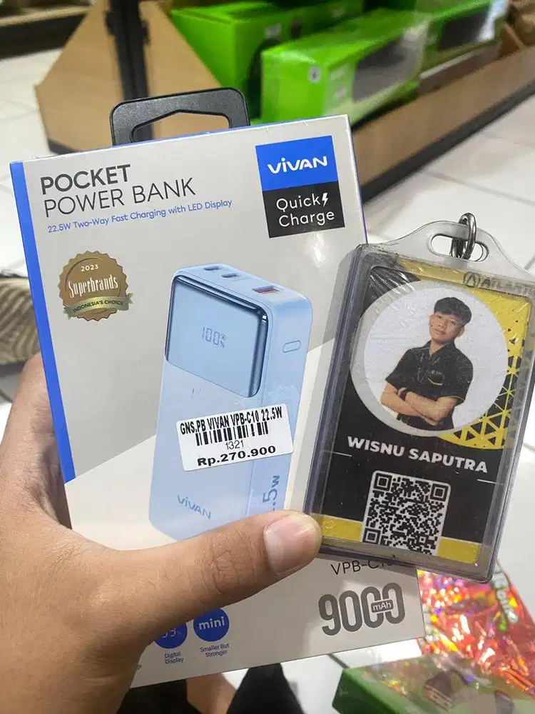 PB VIVAN VPB-C10 22.5W|ATLANTIS DAHSYAT