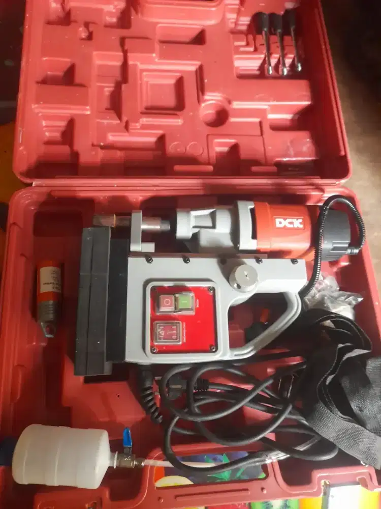 DIJUAL CEPAT MESIN BOR MAGNETIC JET BROACH DCK LENGKAP BERGARANSI