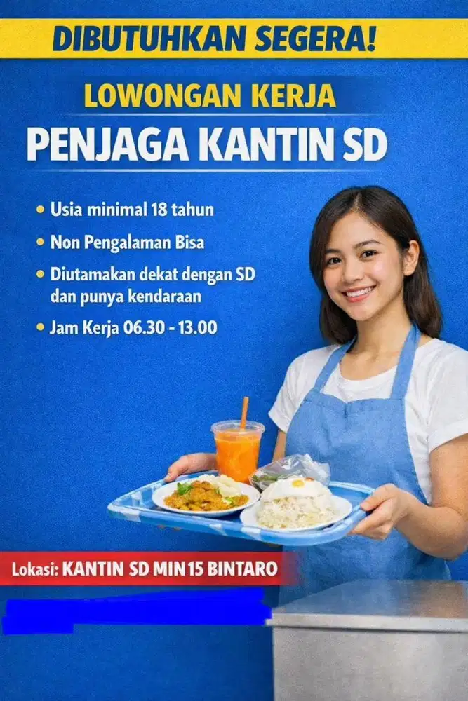 PENJAGA KANTIN SD