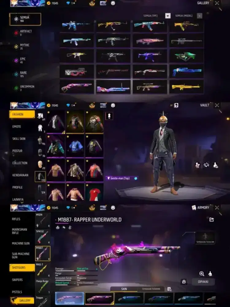 JUAL AKUN FF MURAH AMAN DAN TERPERCAYA