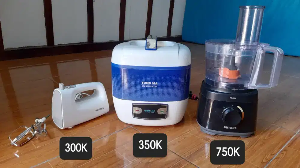 Hand Mixer Philip Magic Jar Yong Ma Food Processor Philip Preloved