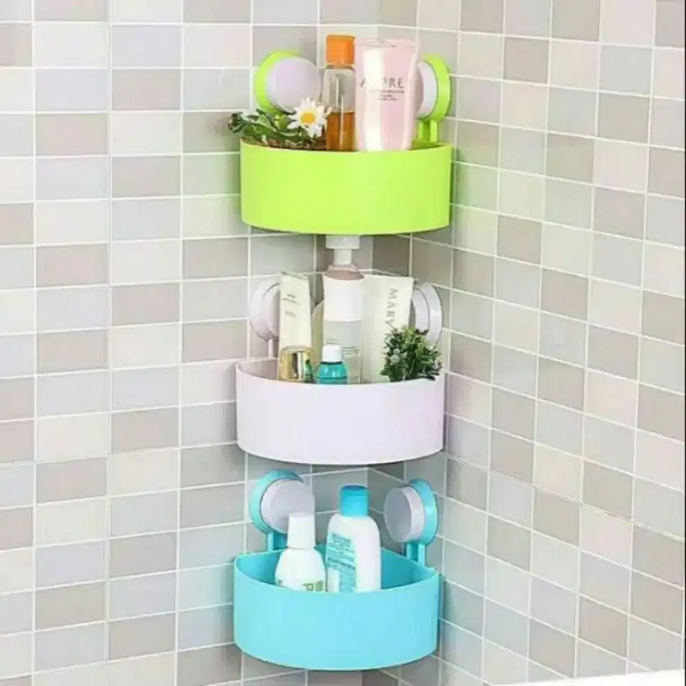 Free ongkir rak sudut kamar mandi