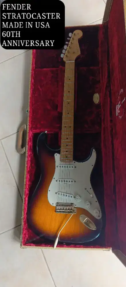 Fender stratocaster 60th anniversary