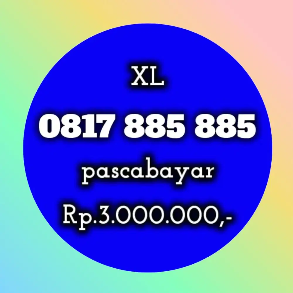 NOMOR CANTIK XL 885 885