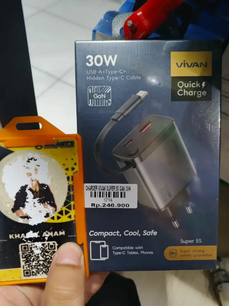 CHARGER VIVAN GAN SUPER 5S 30WATT