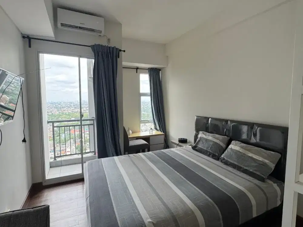 Jual Apartemen Akasa Pure Living Studio Full Furnished BSD Tangerang Selatan