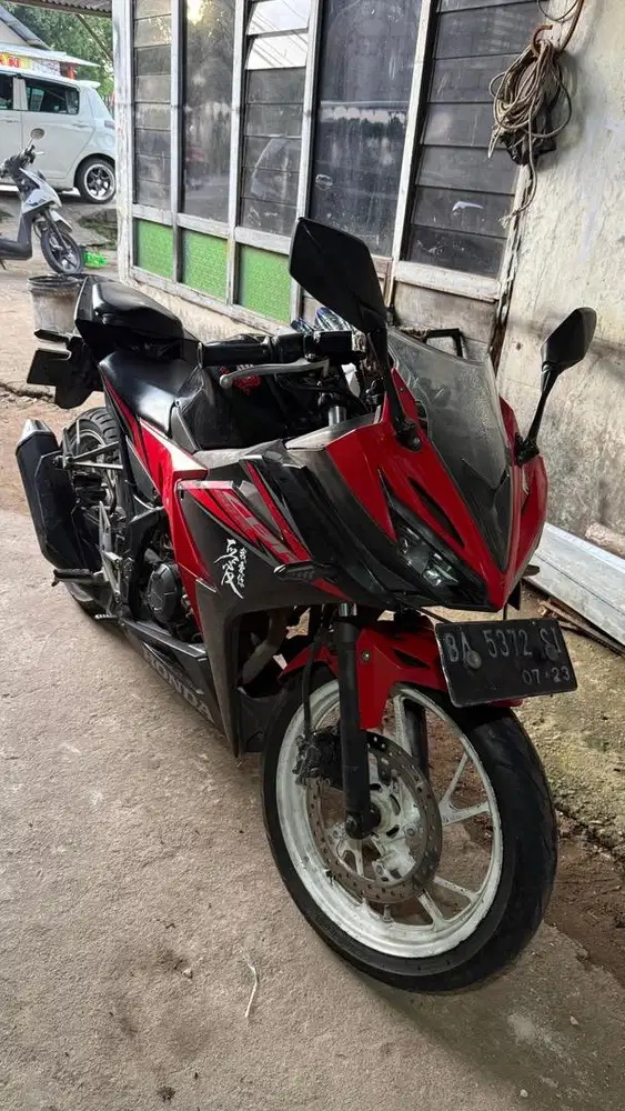 Honda CBR facelit 2018 plat BA lengkap