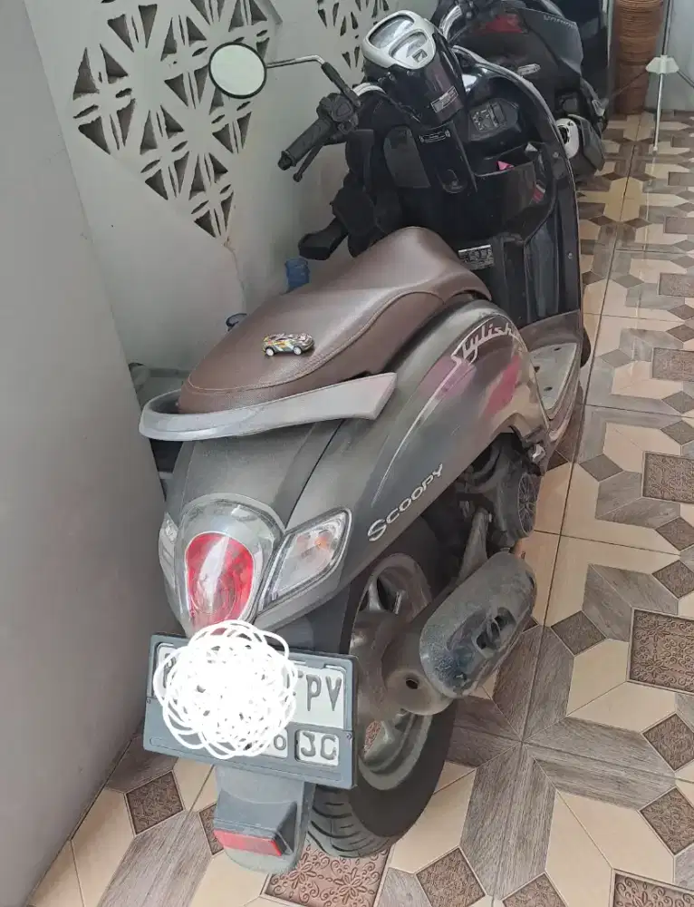 Scoopy stylish brown