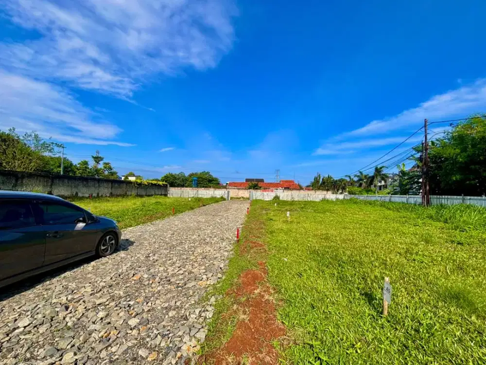 Kavling Hunian 8 Menit Pamulang Square, Akses Lebar