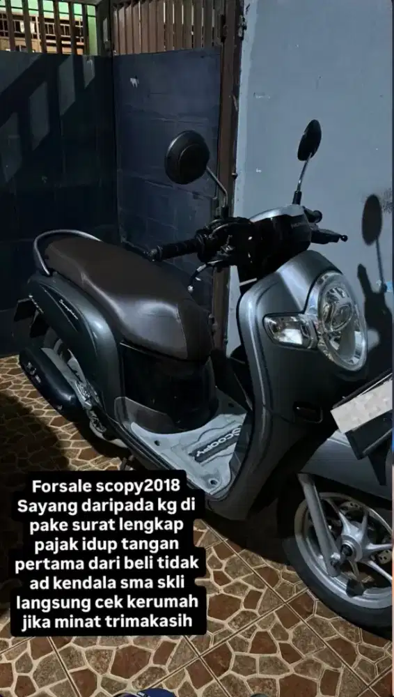 Honda Scoopy 2018
