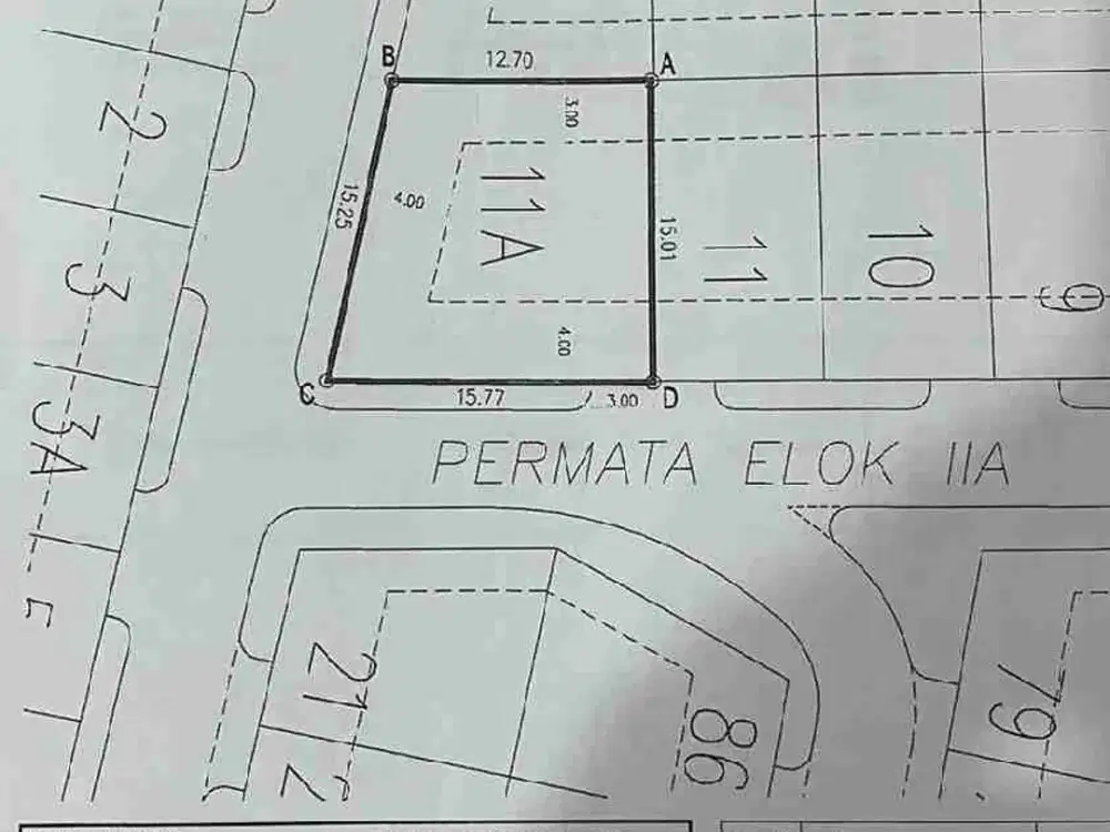 Dijual Murah Kavling Taman Permata Dijalan Permata Elok Lippo Karawaci