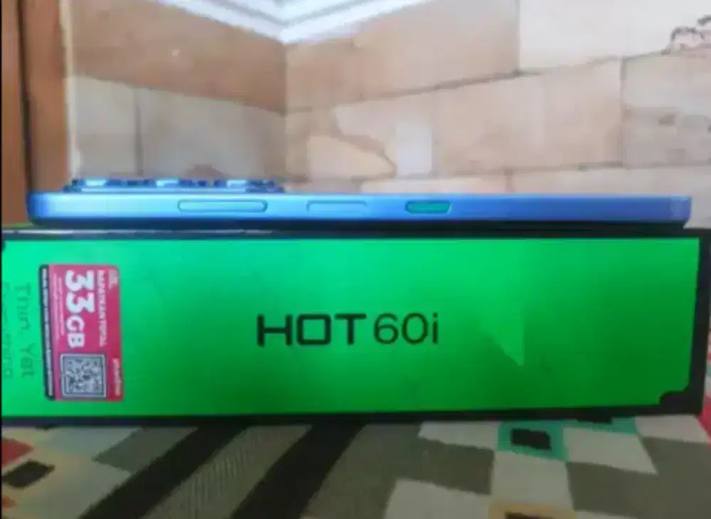Infinix hot 60i baru 2 bulan lebih,mulus no lecet,6/128